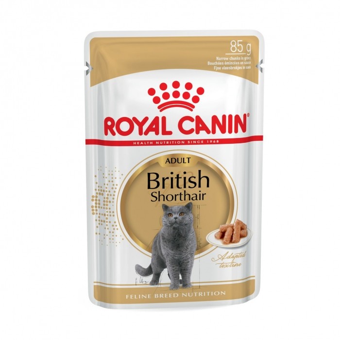Royal Canin British Shorthair - Pâtée en sachet pour chat