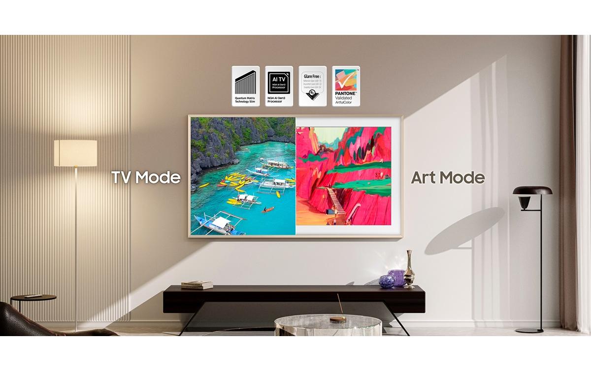 TV QE85LS03FW The Frame Pro 4K AI TV – LS03FW 85