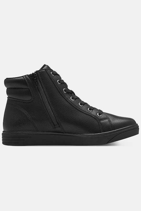 Leder-Sneaker, Jana Shoes, Wechselfußbett, Zipper