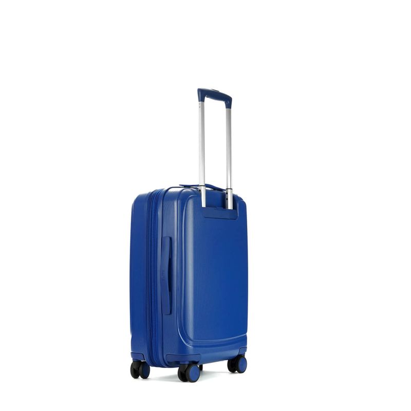 Valise cabine rigide Pure bright Extensible 55 cm Bleu classique