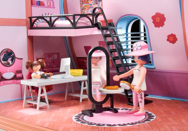 Playmobil® Konstruktions-Spielset »Miraculous: Marinettes Loft (71334), Miraculous« Made in Europe