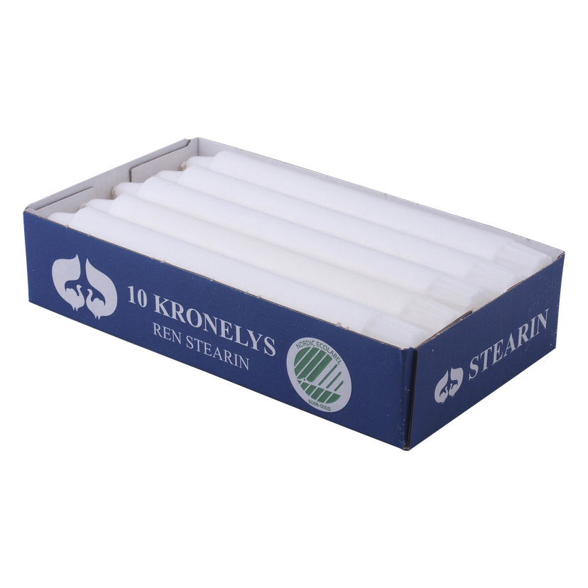 Kronelys 10-pk 20 cm