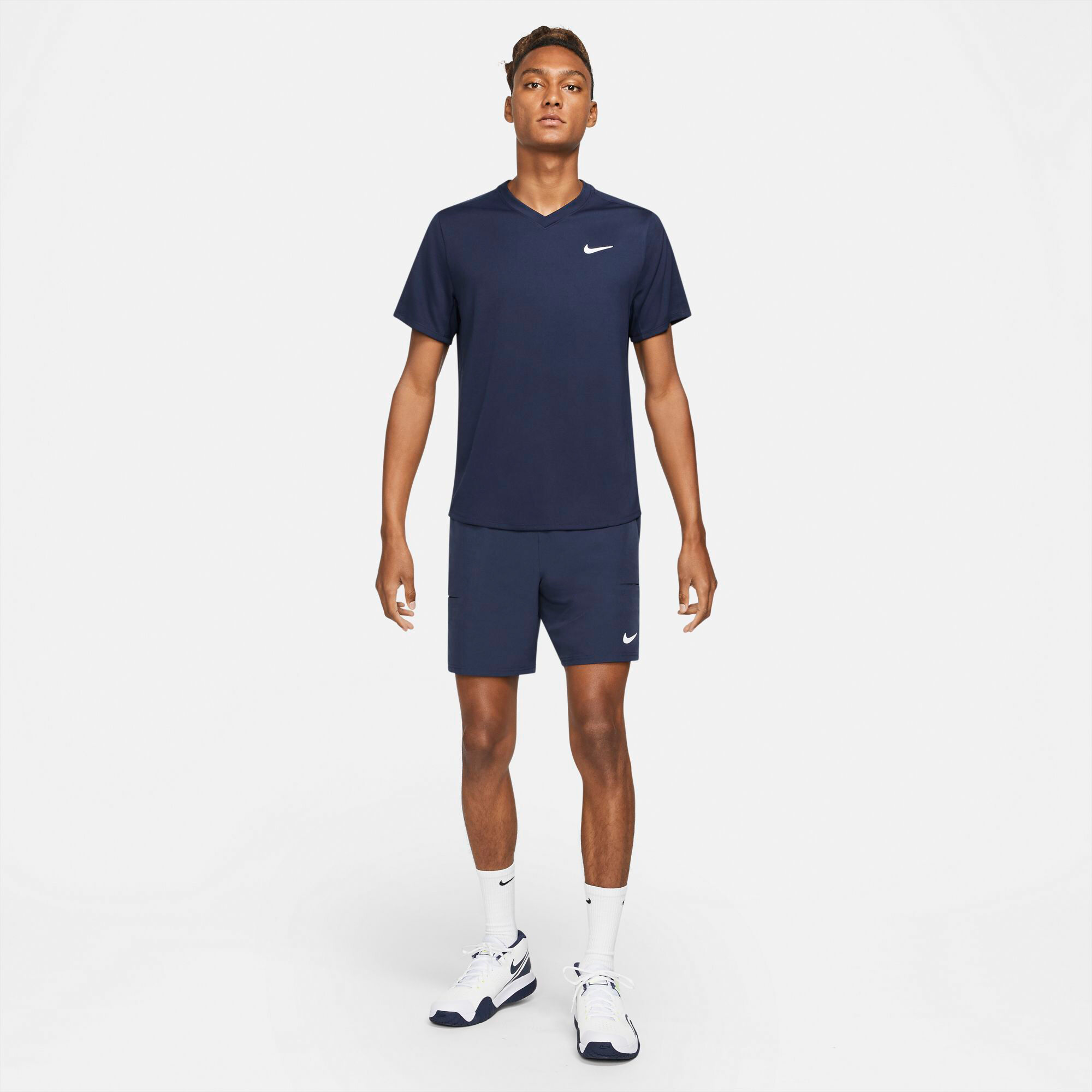 Nike Dri-Fit Victory T-shirt Hommes - Bleu Foncé