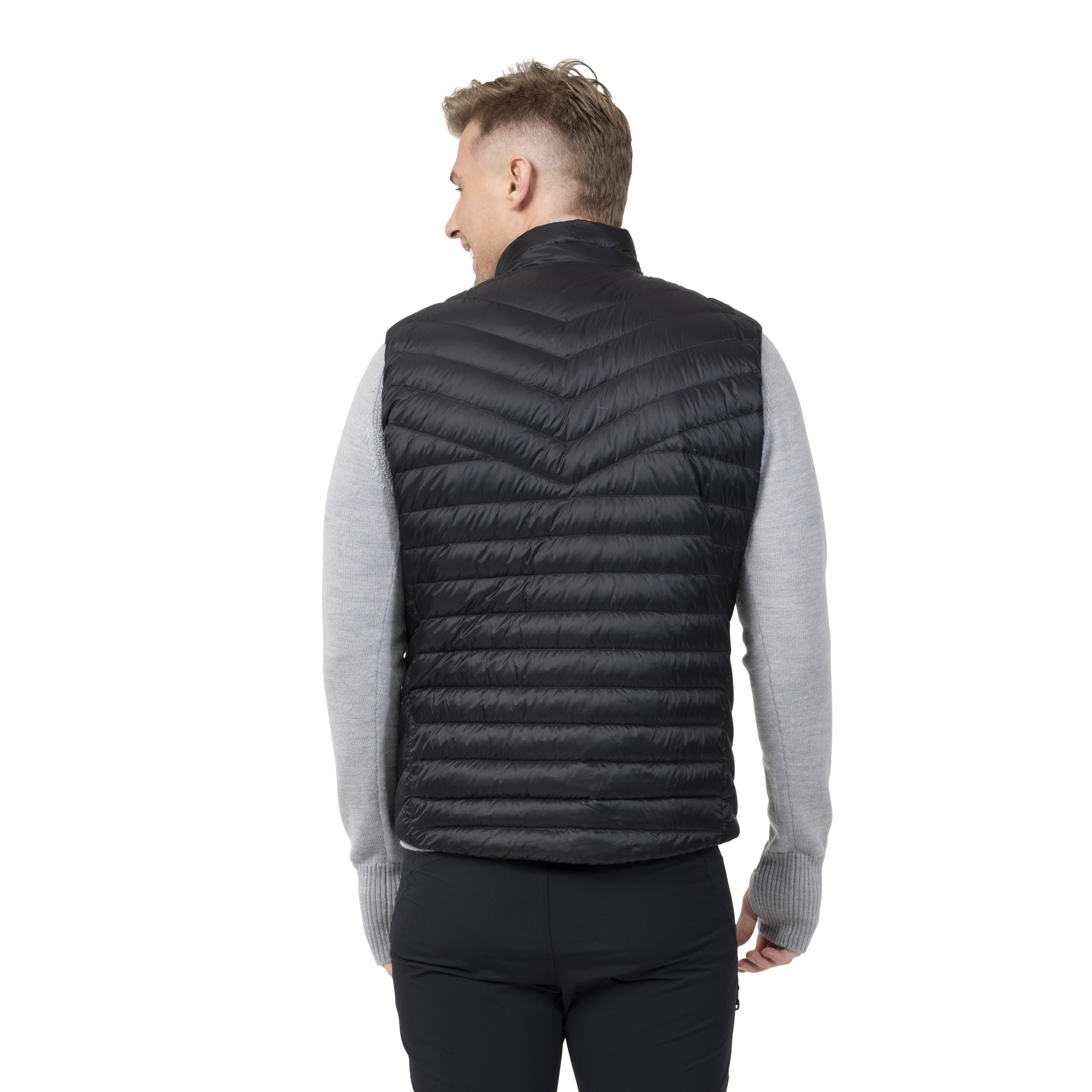 Rabot Light Down Vest Men Black