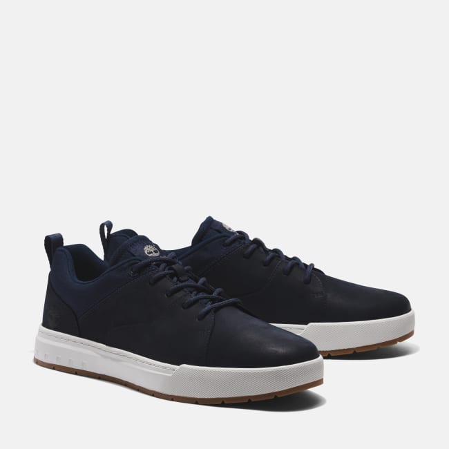 Oxford in Pelle Maple Grove da Uomo in blu                marino