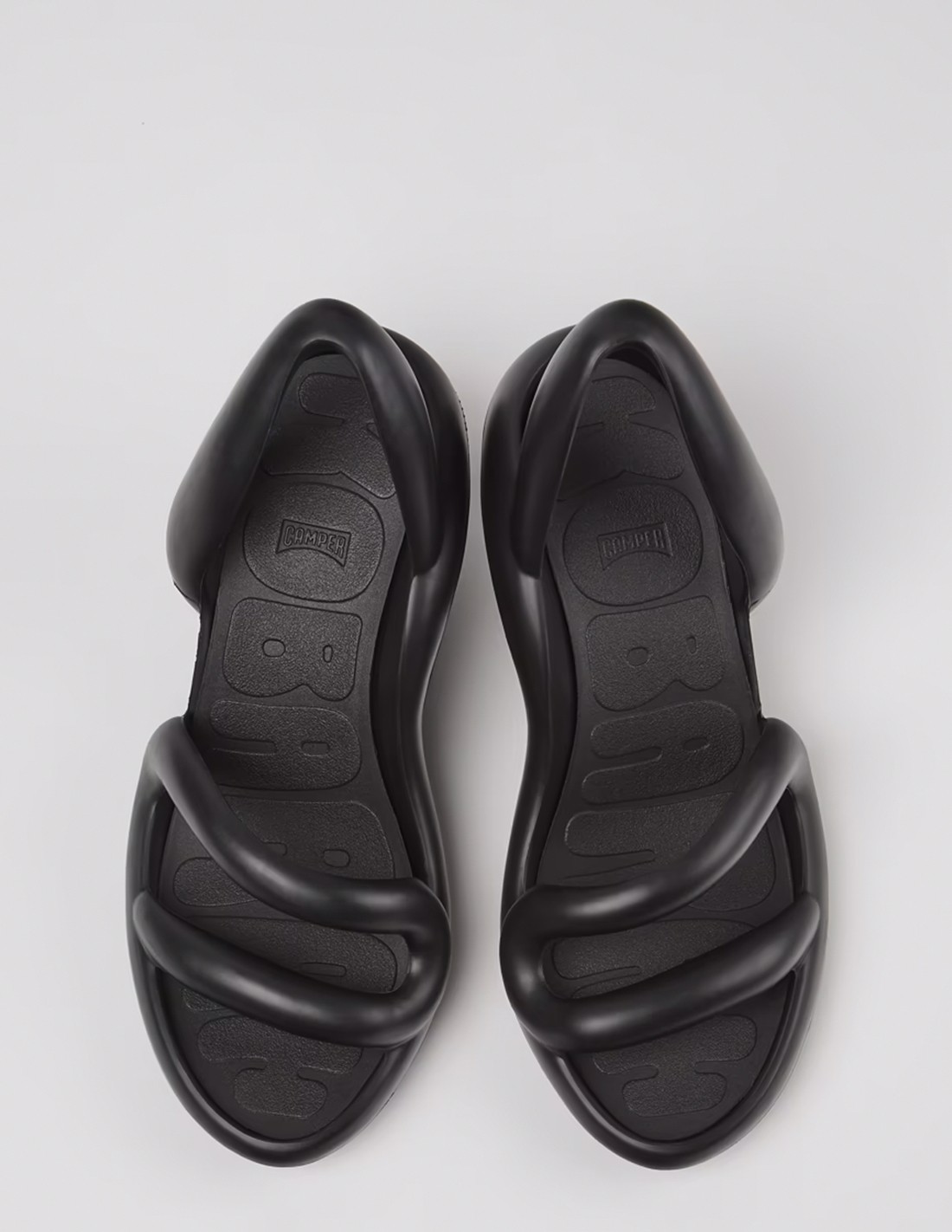 camper Sandales à talons Femme Kobarah Noir