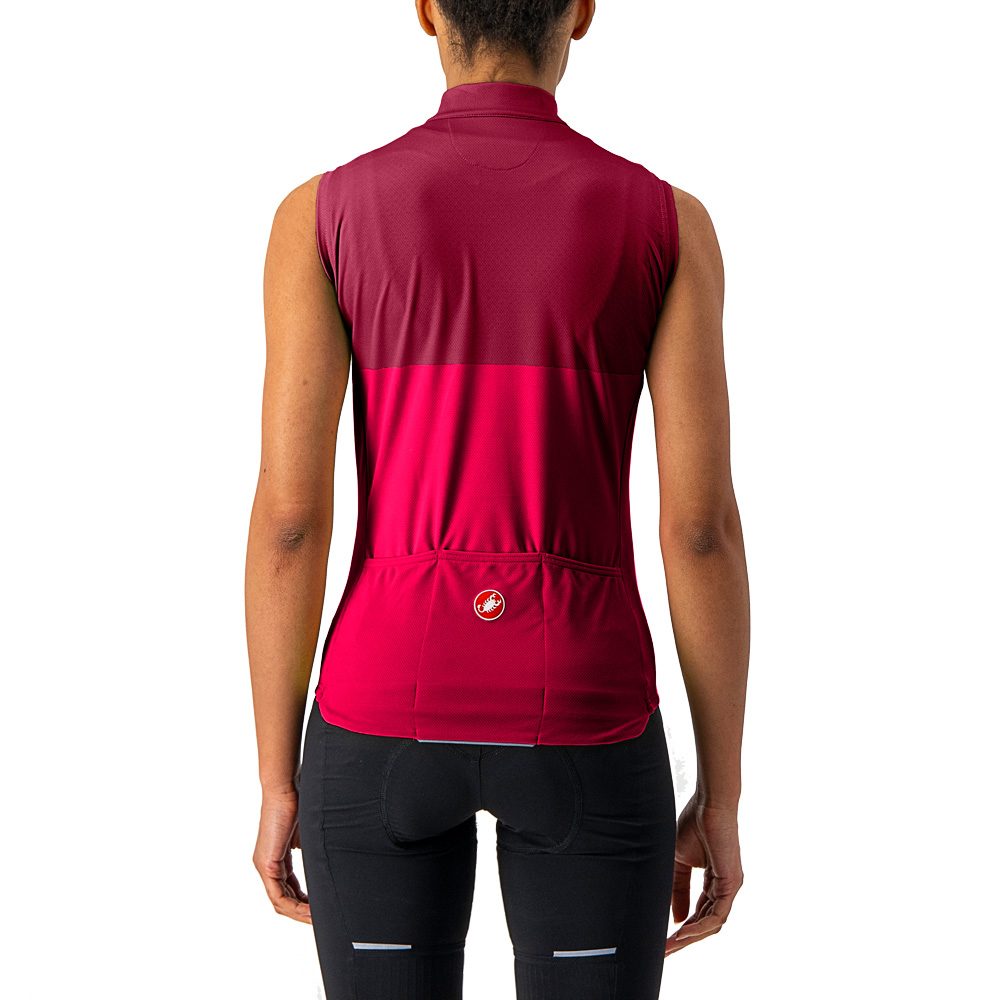 Castelli Velocissima Radtrikot Damen persian red