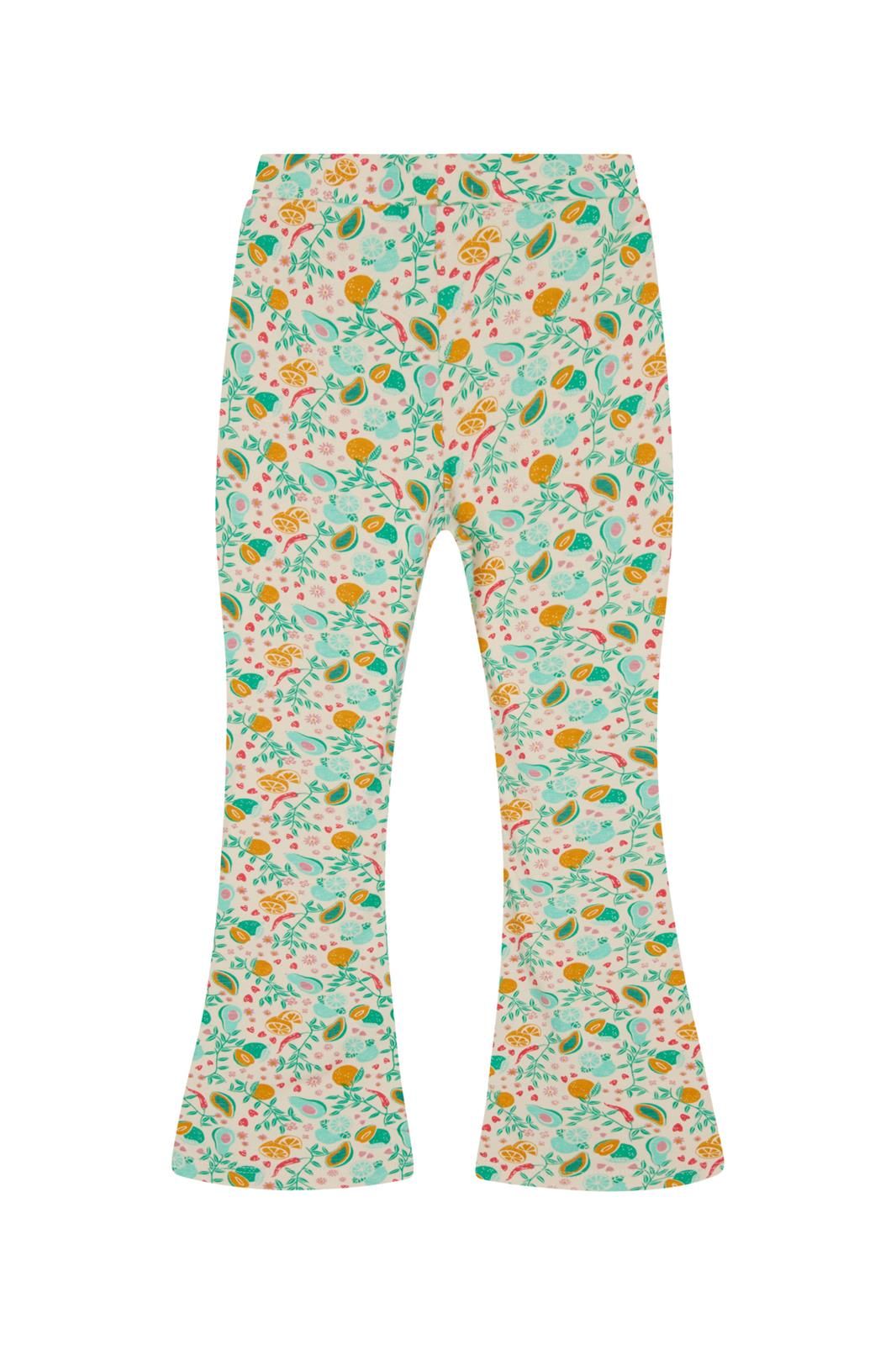 Noppies Kids Legging Nocatee - Fruit pattern Off white