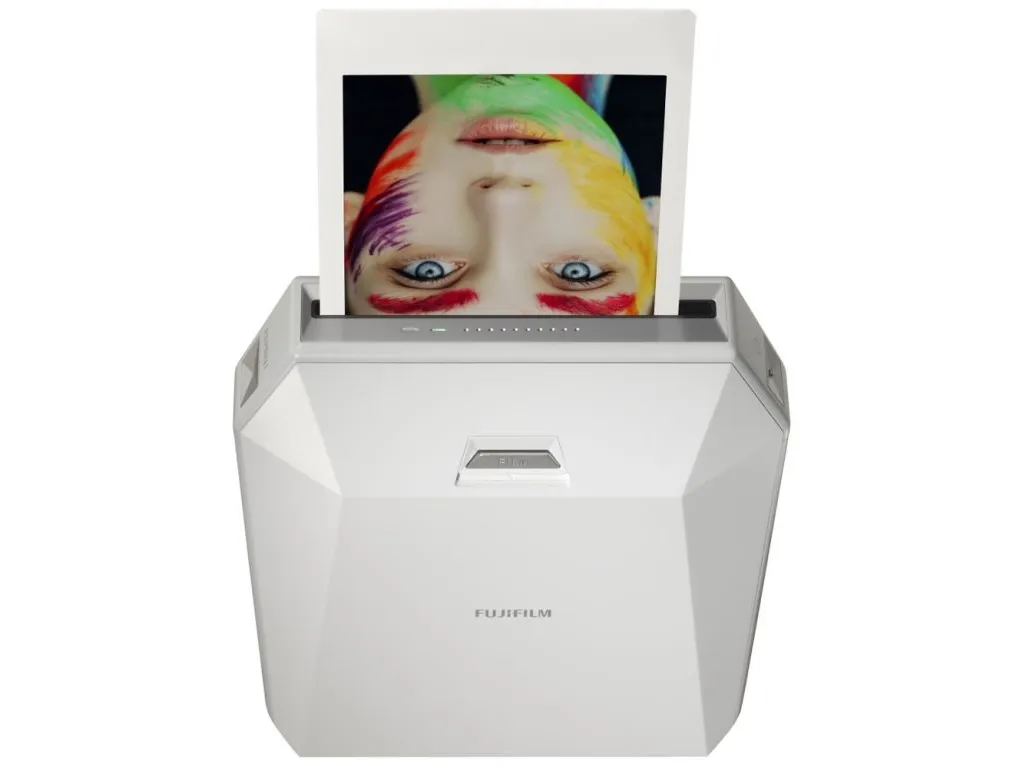 Fujifilm instax SHARE SP-3 SQ - Printer - farve - LED - 72 x 86 mm - kapacitet: 10 fotos - Wi-Fi(n) - hvid