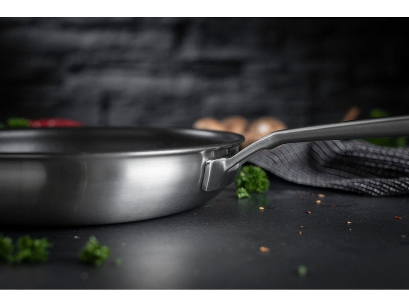 Kuhn Rikon Bratpfanne Fiveply Antihaft, 28 cm Pfanne zum Braten