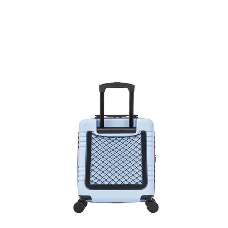Valise underseat rigide Déclic Extensible 45 cm Bleu clair