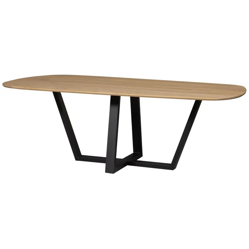 WOOOD Tablo Tafelpoot - Metaal - Zwart - 73x147x71