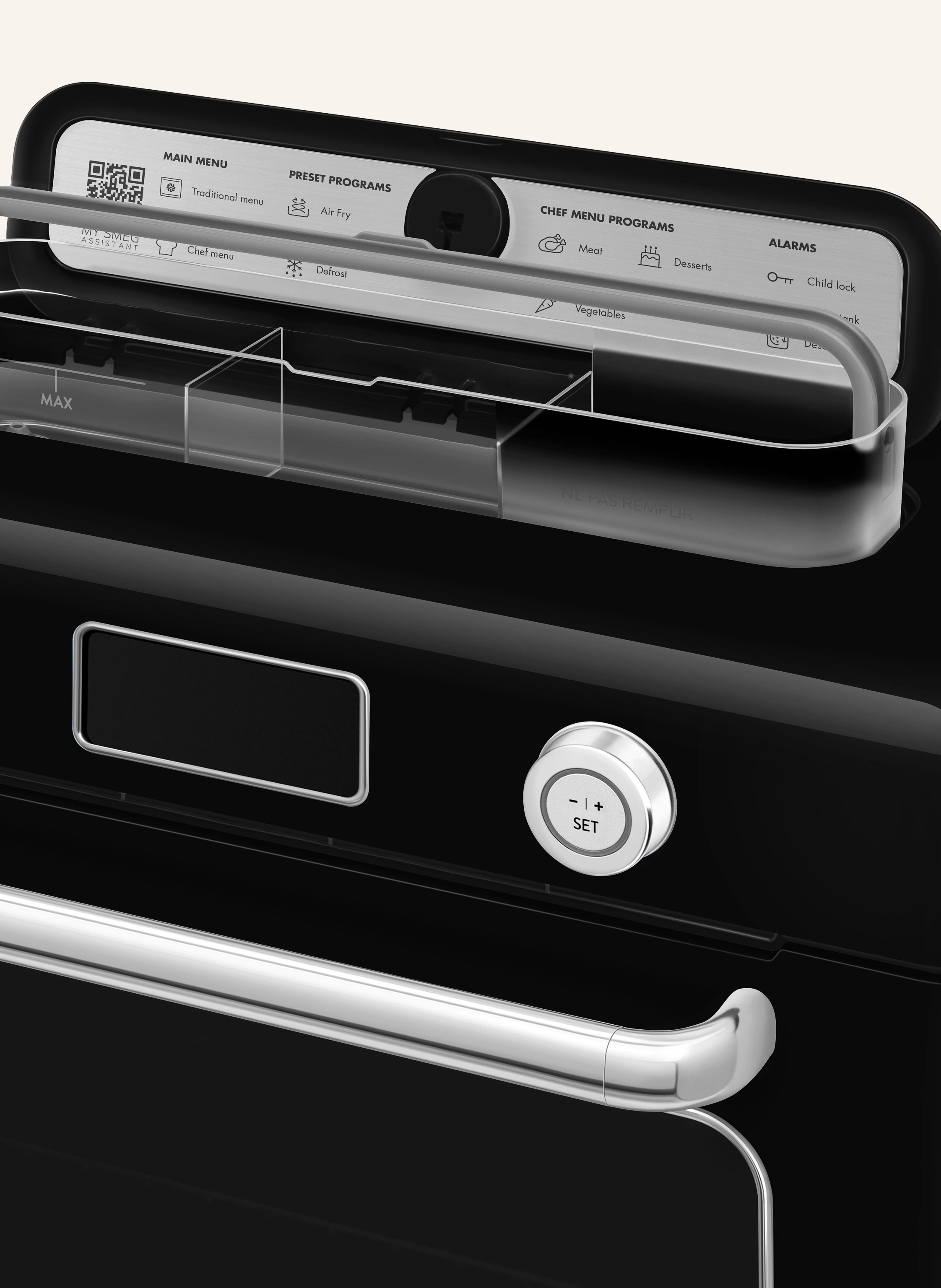 SMEG Kombi-Tisch-Backofen COF01