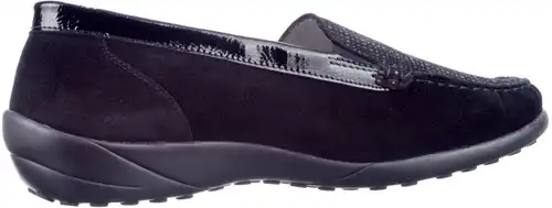 640004 321 K Waldlaufer zwart - maat 8 mocassin zwart - maat 8 Calandschoen