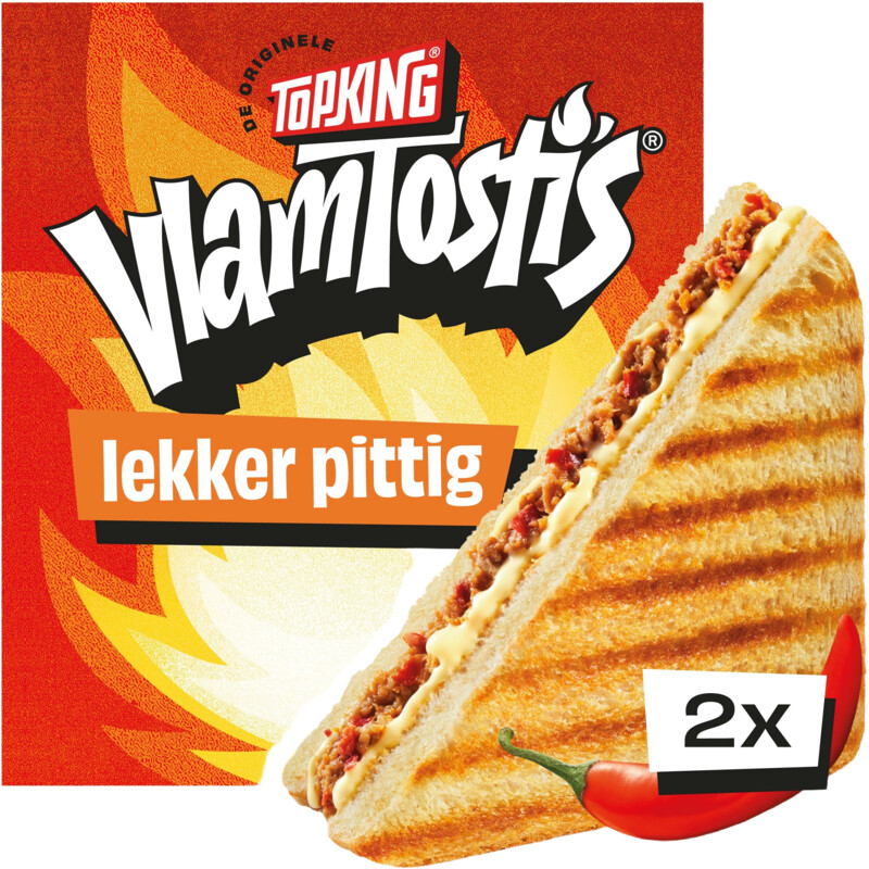 Topking Vlam tosti 2-pack