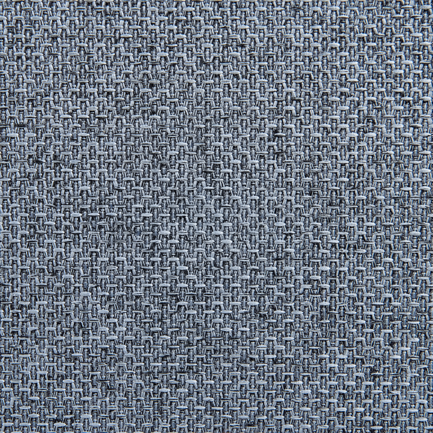 Beliani - SOSJO - Driezitsbank - Blauw - Polyester