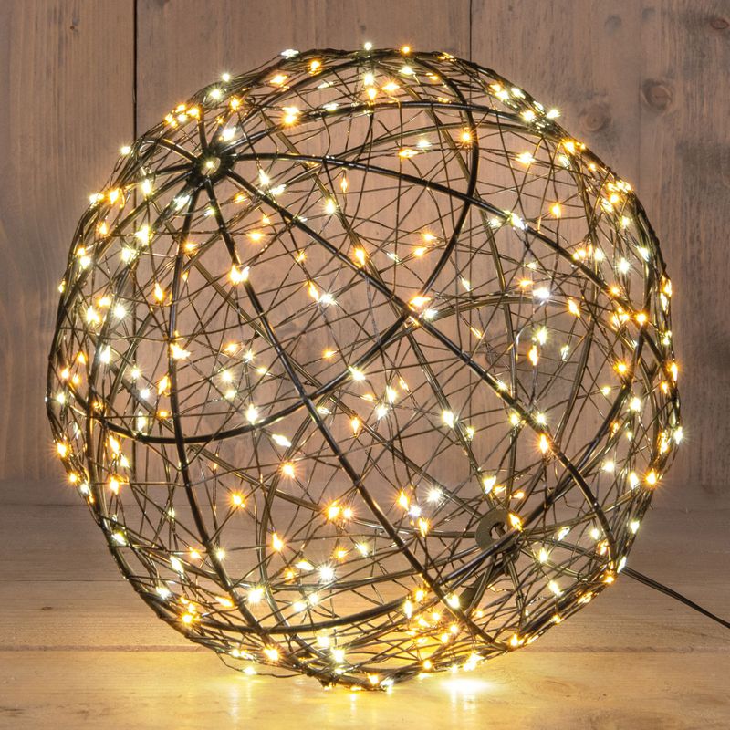 Anna's Collection - Kersthanger Bal - D 25 cm - Met Verlichting - Spatwaterdicht