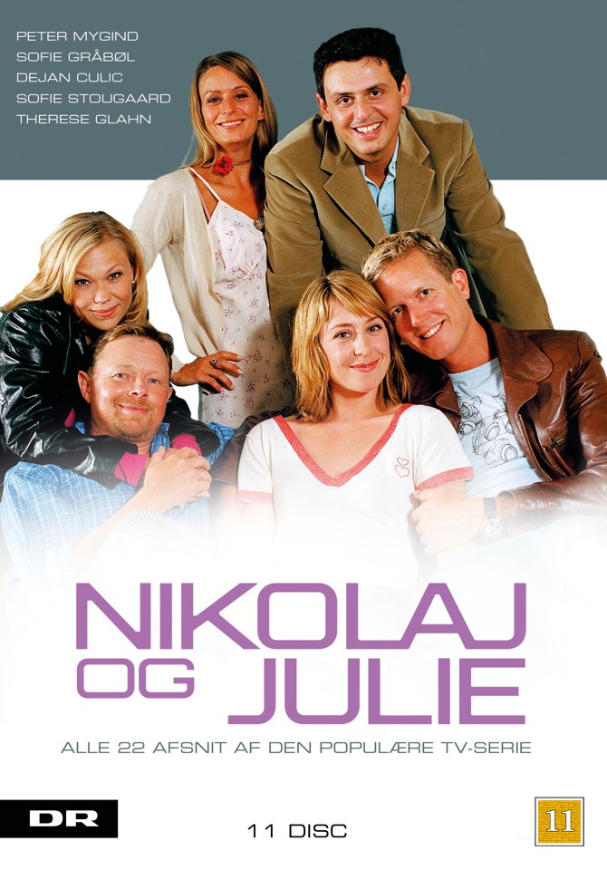 Nikolaj og Julie: Hele serien - DVD