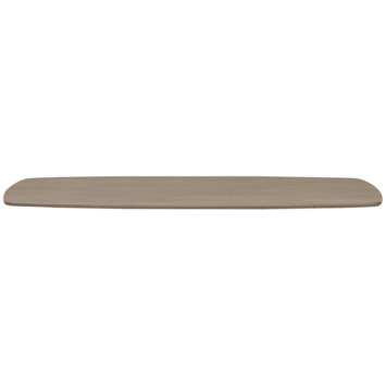 WOOOD tafelblad Tablo Deens ovaal camel 24 mm 200x100 cm
