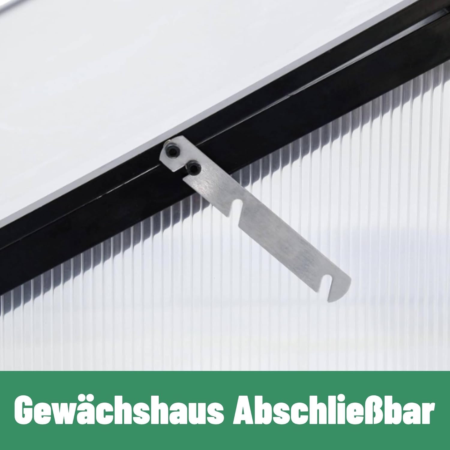 Alu Mini-Gewächshaus Frühbeet Treibhaus,|117x97x52.5 cm|Tomatenhaus Pflanzenhaus, 10kg