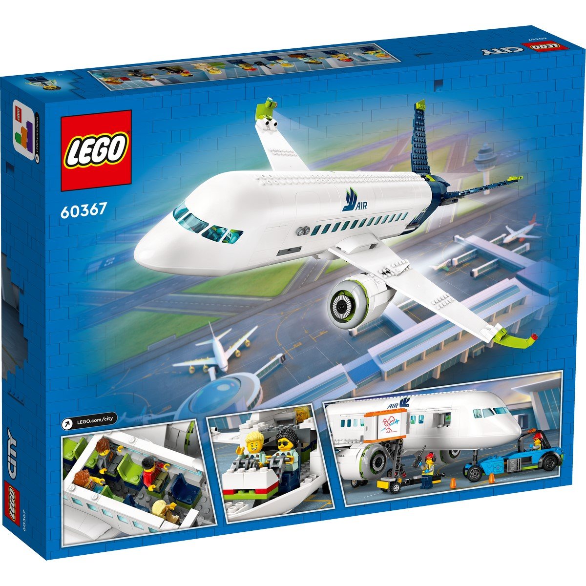 L'avion de ligne Lego City 60367