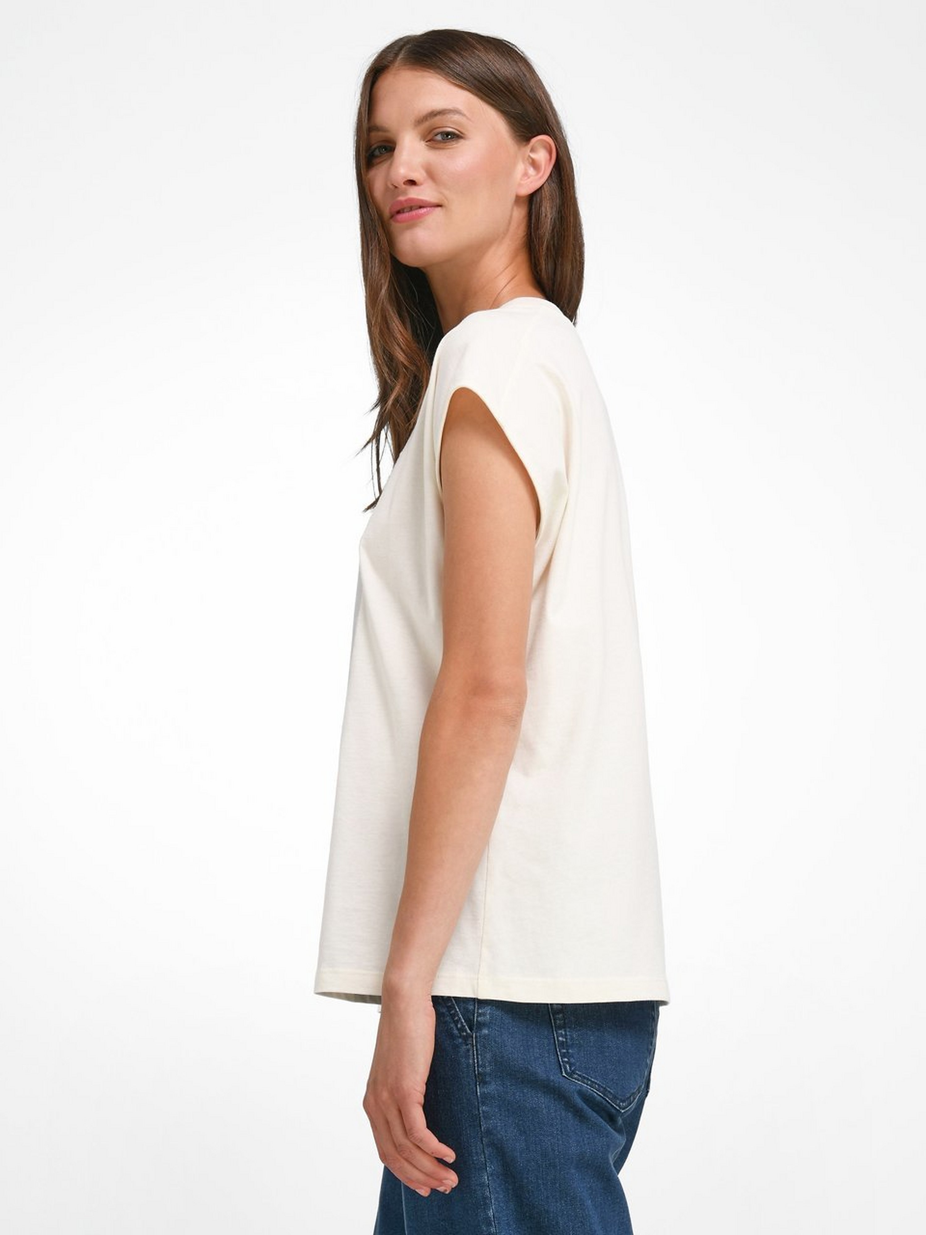 Rundhals-Shirt