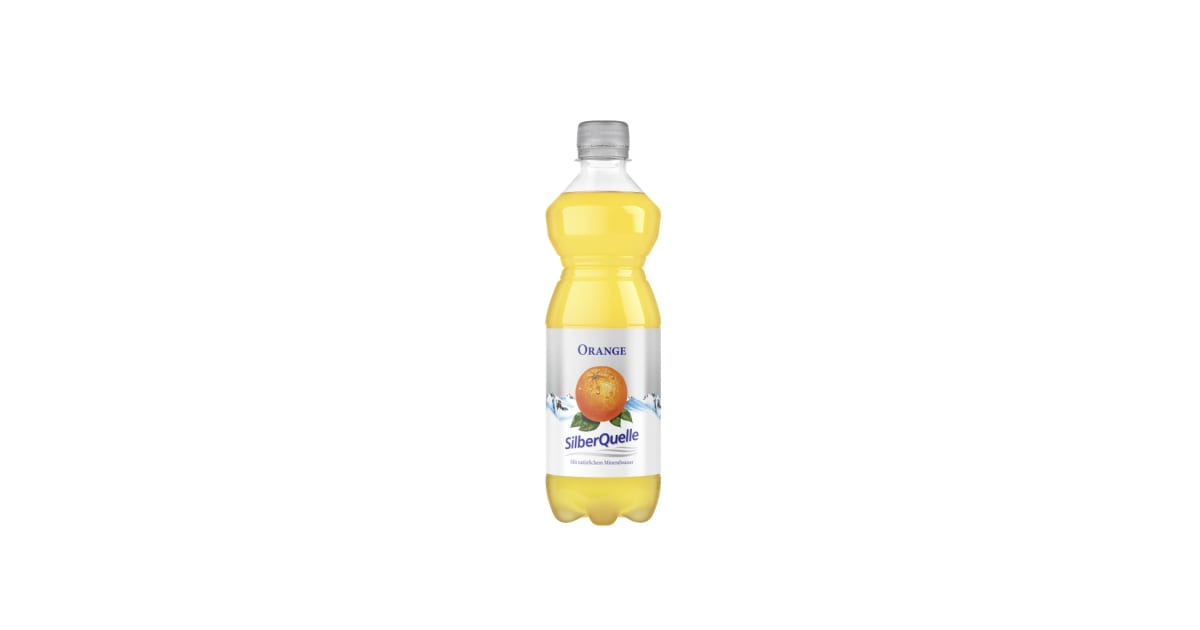 SilberQuelle Orange 0,5 Liter (Einweg)