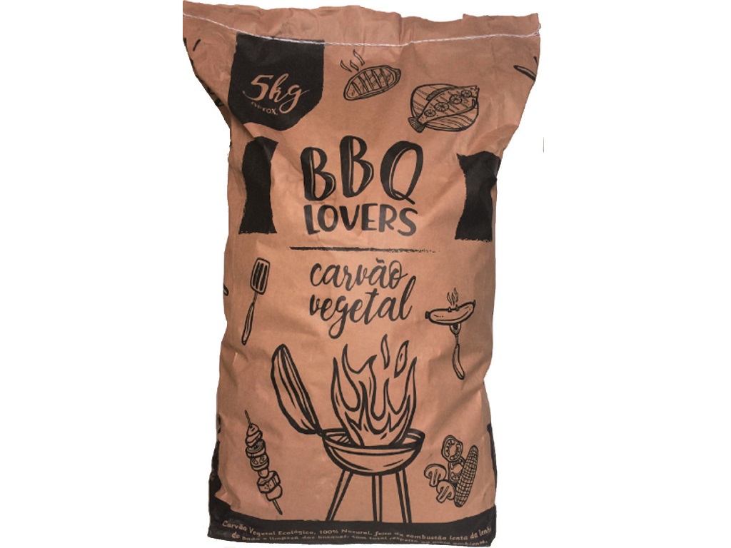 CARVÃO VEGETAL BARBECUE LOVERS 5KG