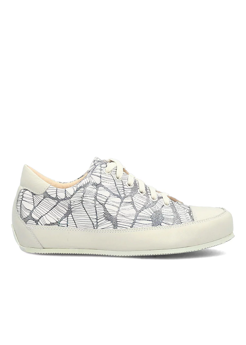 BASKET ROTONDA METALLISE BLEU ET BEIGE
