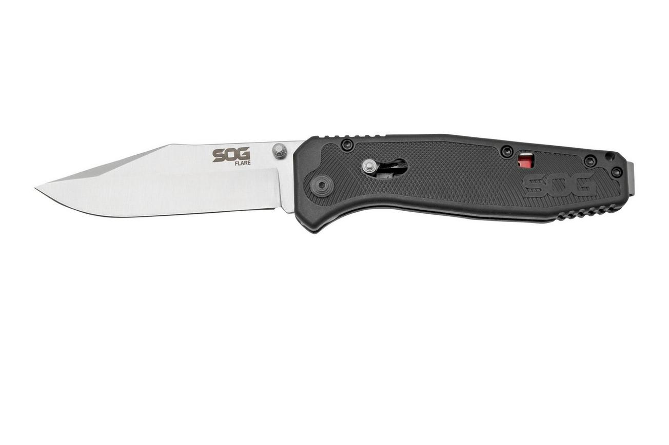 SOG Flare, Satin, Straight FLA1001-CP zakmes