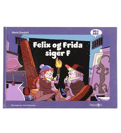 Straarup & Co Buch - Hej ABC - Felix og Frida Siger F - Dänisch
