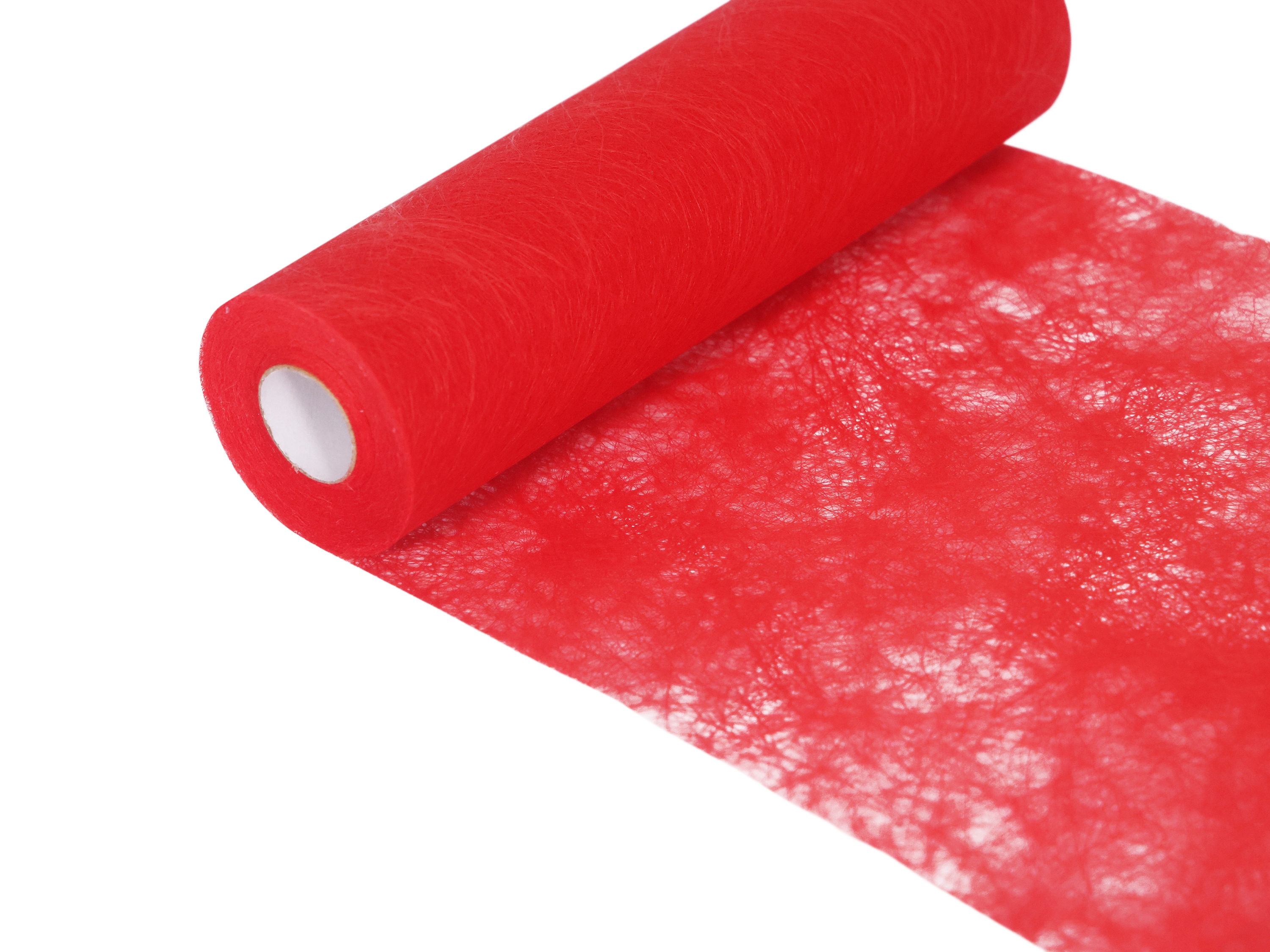 Tischläufer Vlies 23 cm x 25 m rot