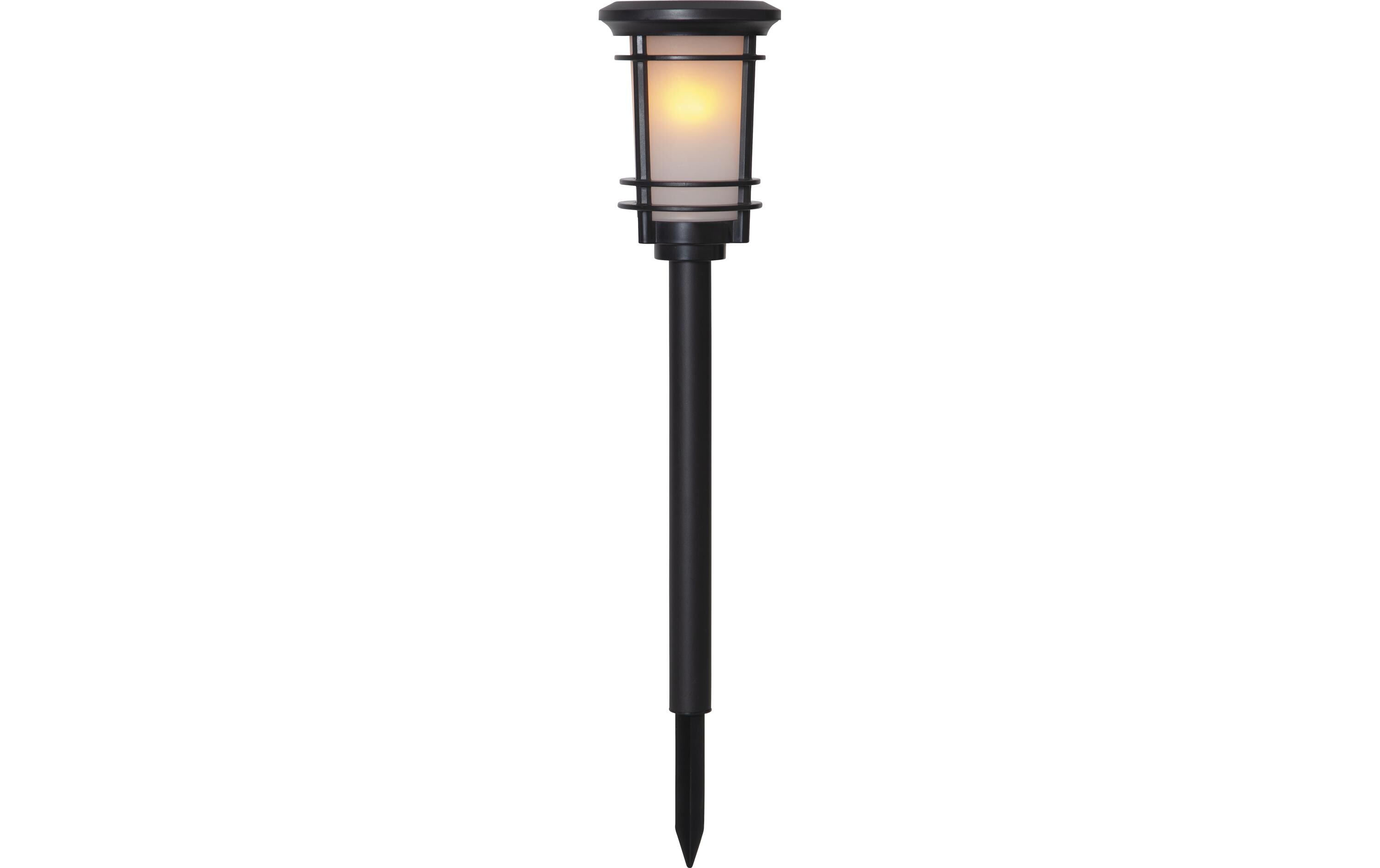 Gartenlicht Solar Flame, SchwarzSolar Wegeleuchte