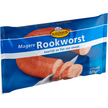 Slagershuis Magere Rookworst 225 g