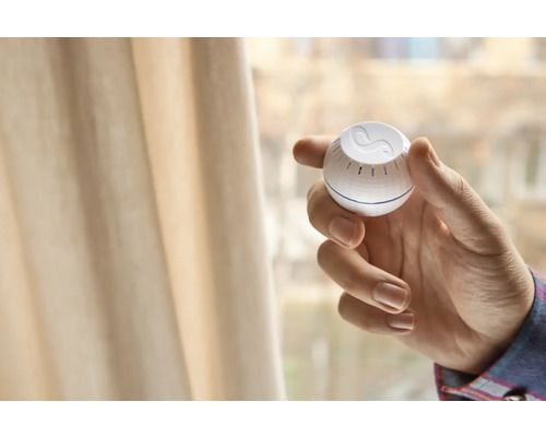 Shelly H&T witte Wi-Fi vochtigheids- en temperatuursensor