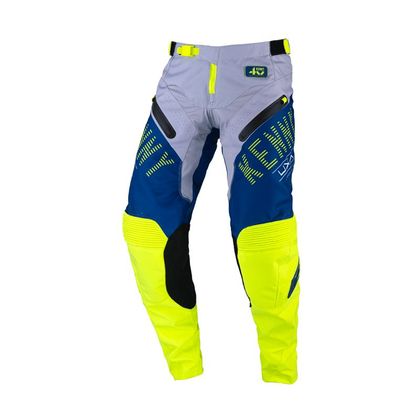 Pantalon cross Kenny TITANIUM NAVY NEON YELLOW 2022 - Bleu / Jaune