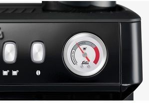 Solis Grind & Infuse Compact 1018 Pistonmachine - Espressomachine - Geschikt voor Pads - RVS Zwart