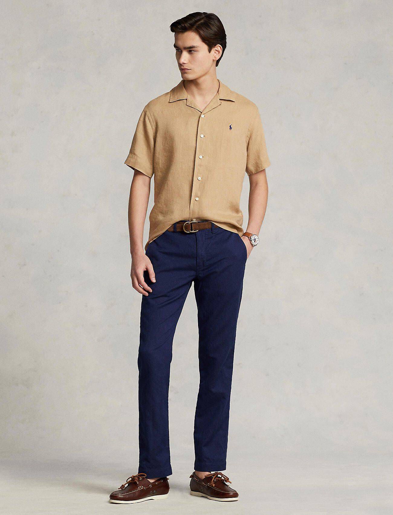 Polo Ralph Lauren| Herren Leinenhemd Classic Fit Kurzarm