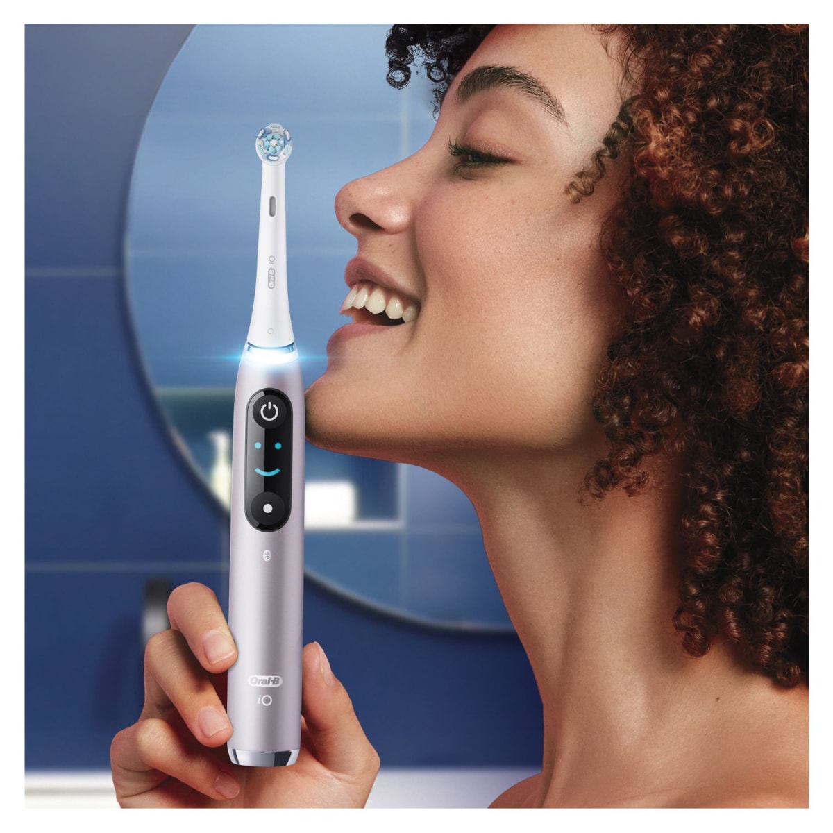 Oral-B iO Series 9N Elektrische Zahnbürste, Rose/Quartz