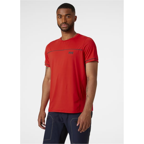 T-shirt randonnée HELLY HANSEN HP OCEAN T-SHIRT ALERT RED