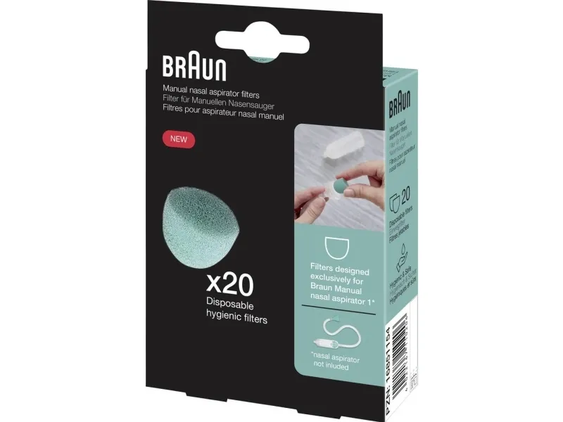 Braun BNF020EU Reservefilter til næsesuger