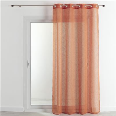 Voilage tissage rustique