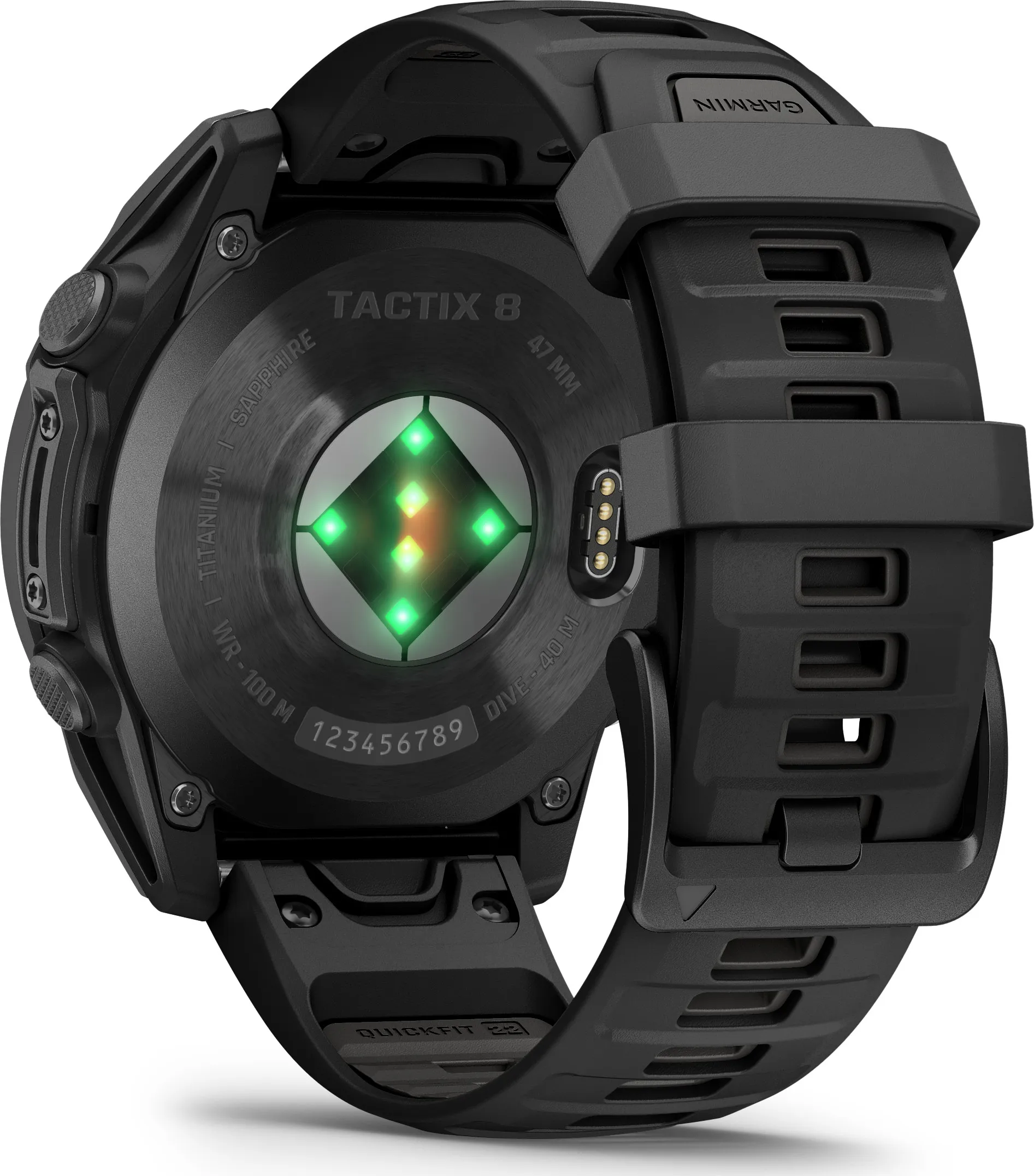 Garmin Tactix 8 Standard, Amoled 47mm Black