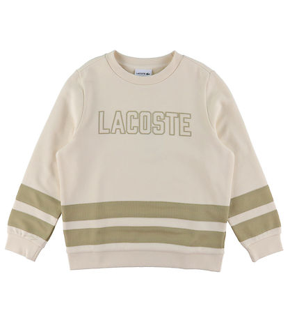 Lacoste Sweatshirt - Weiß/Beige