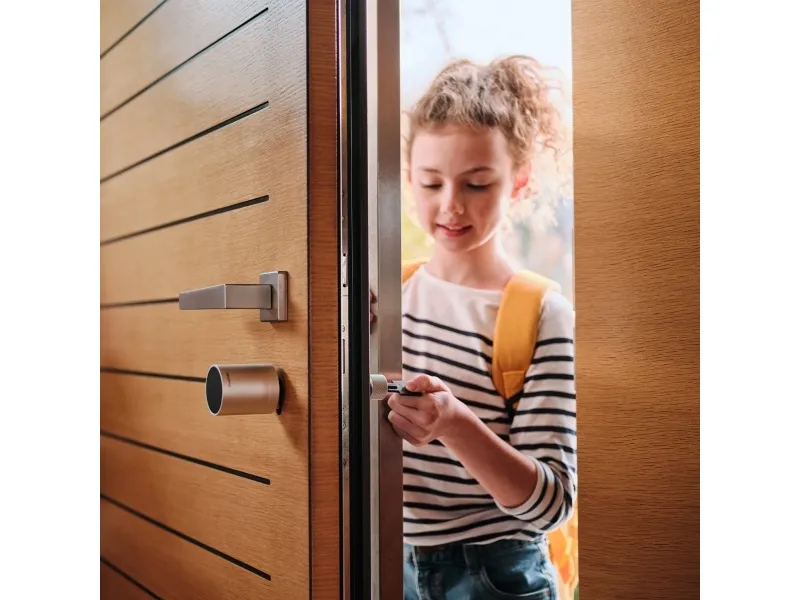 Netatmo NDL-EC, Intelligent dørlås, Nøgle, Nøglefri, Sort, Grå, Android, iOS, AAA, 4 stk
