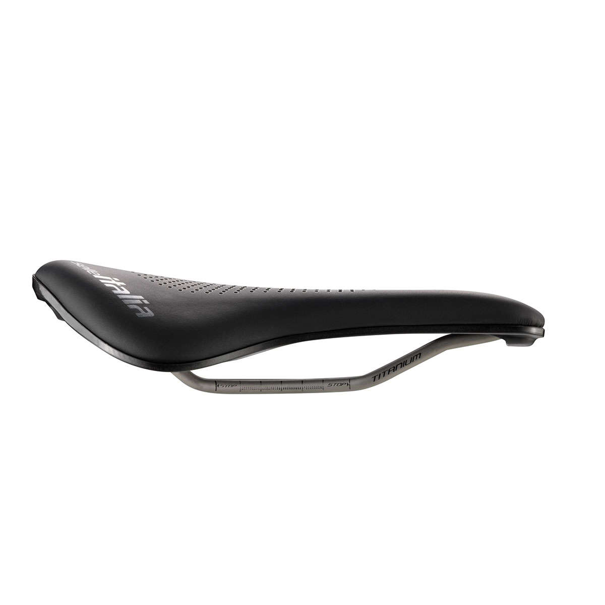 Selle Italia MAX NOVUS EVO Boost Gel TI 316 Superflow L3 Zadel Zwart