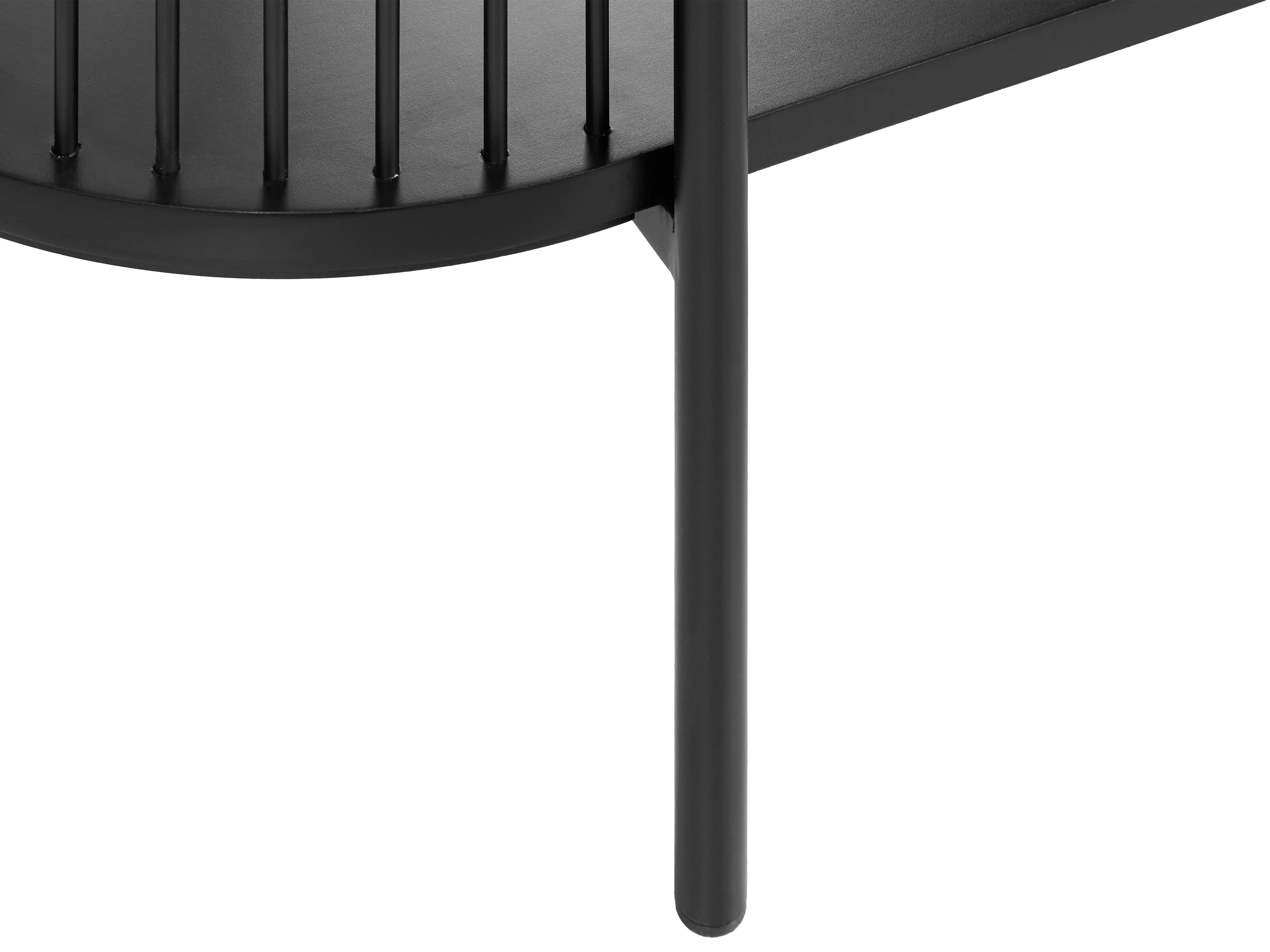 Opbergkast met 3 planken BIRSON 151 cm Zwart