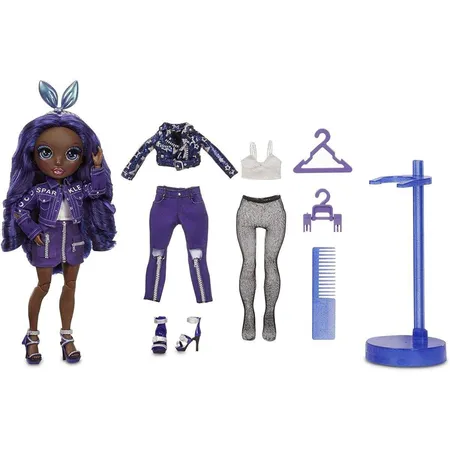 MGA Entertainment Rainbow High Fashion Doll- Krystal Bailey (Indigo)
