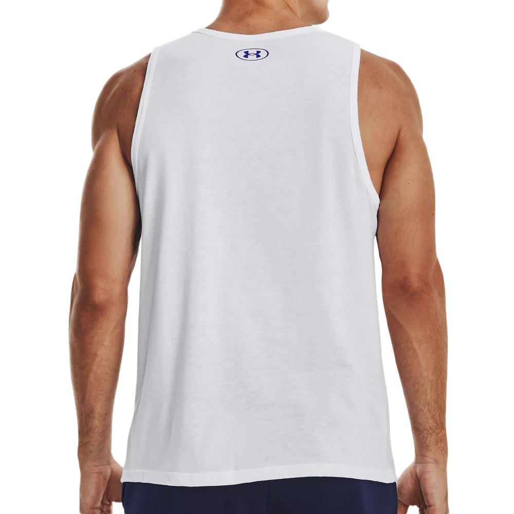 Under Armour Débardeur Blanc Homme Under Armour Ua Sportstyle