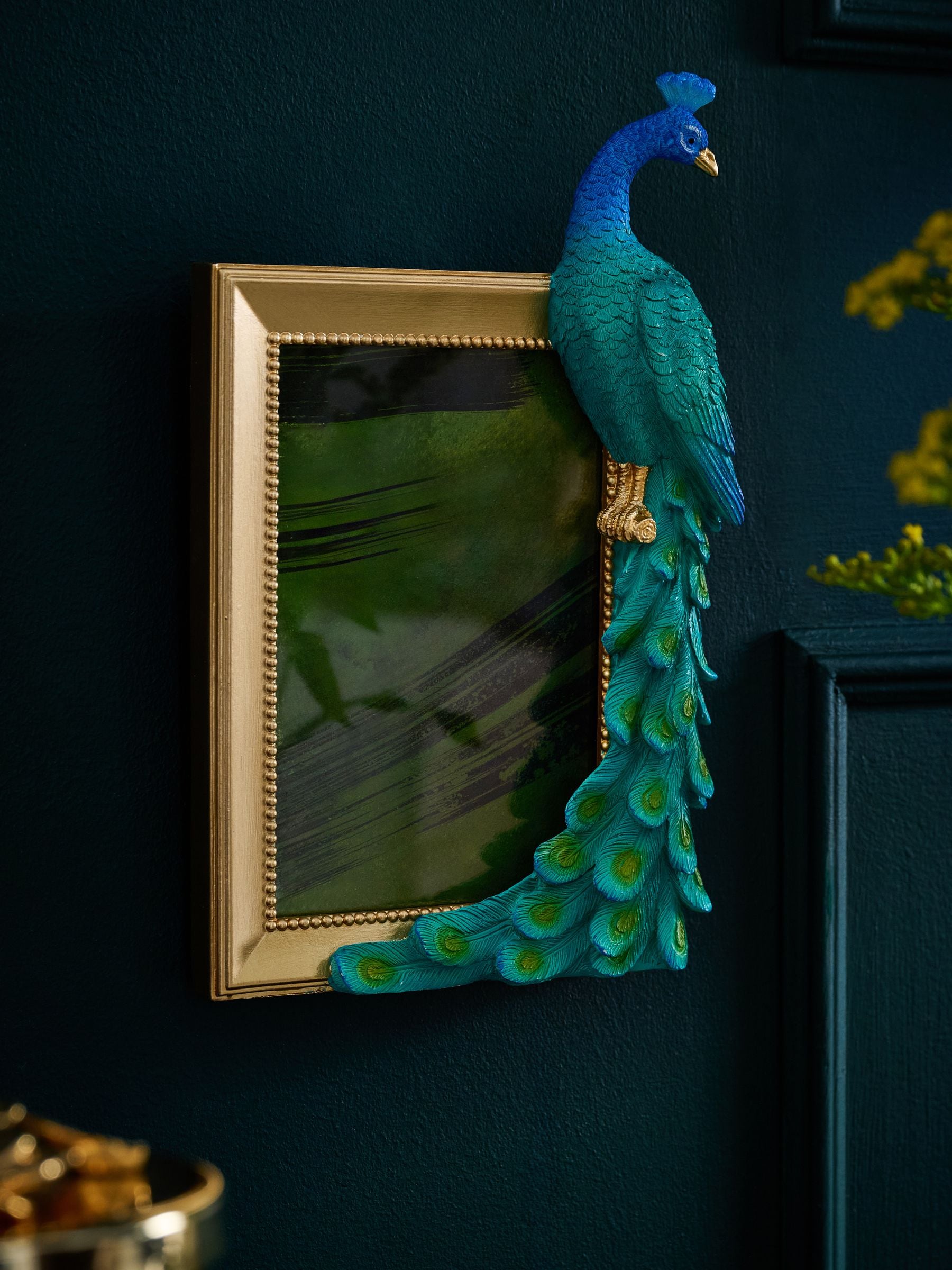 Peacock Decorative Photo Frame